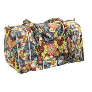 Vera Bradley Large Duffel Bag in Mickeys Perfect Petals